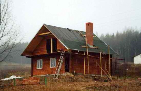 dom drewniany anna